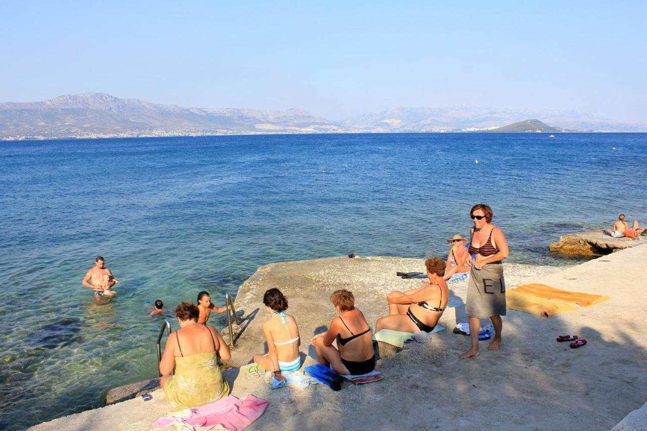 טרוגיר Apartments By The Sea Slatine, Ciovo - 1126 מראה חיצוני תמונה